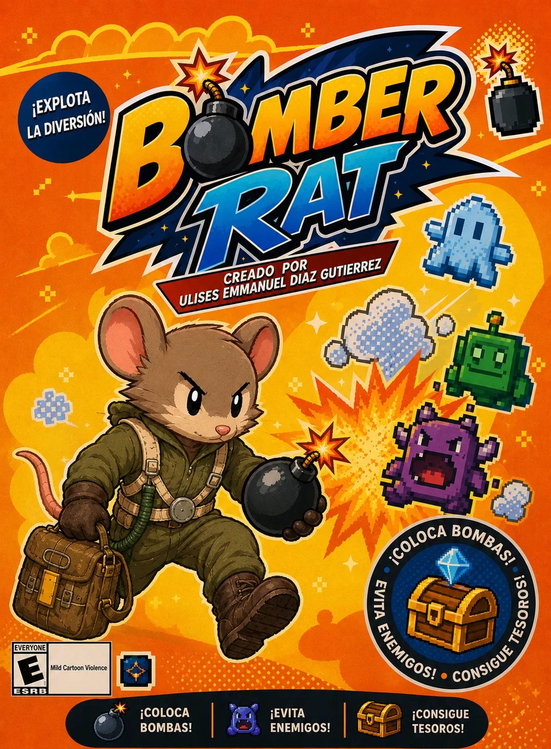 Portada de BOMBER RAT
